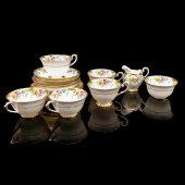 17PC TUSCAN BONE CHINA TEA SET