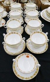 17pc Wedgwood Whitehall (White