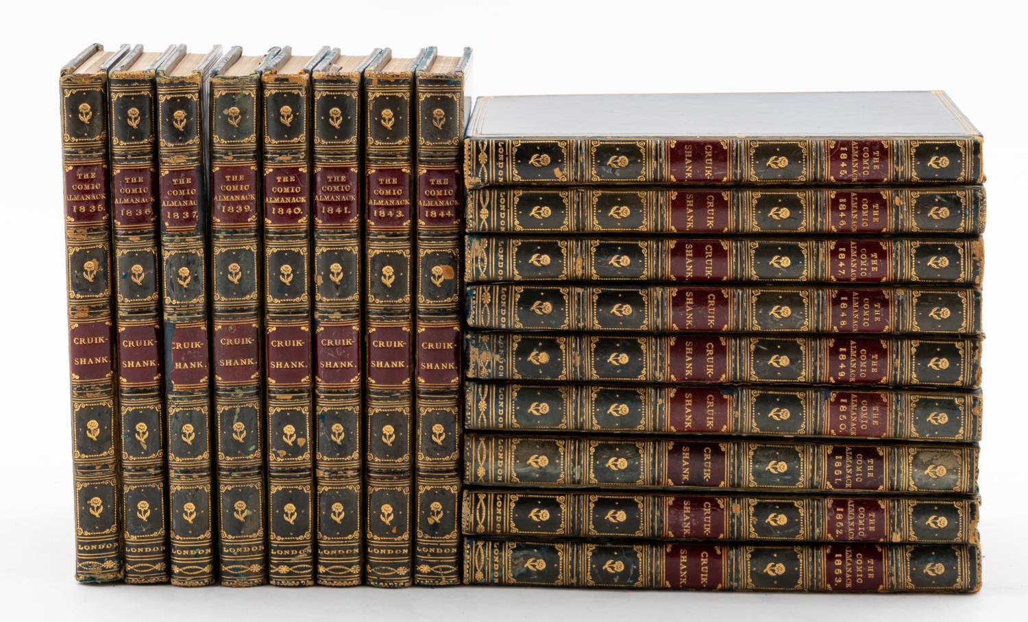 17PCS, GEORGE CRUIKSHANK, THE COMIC
