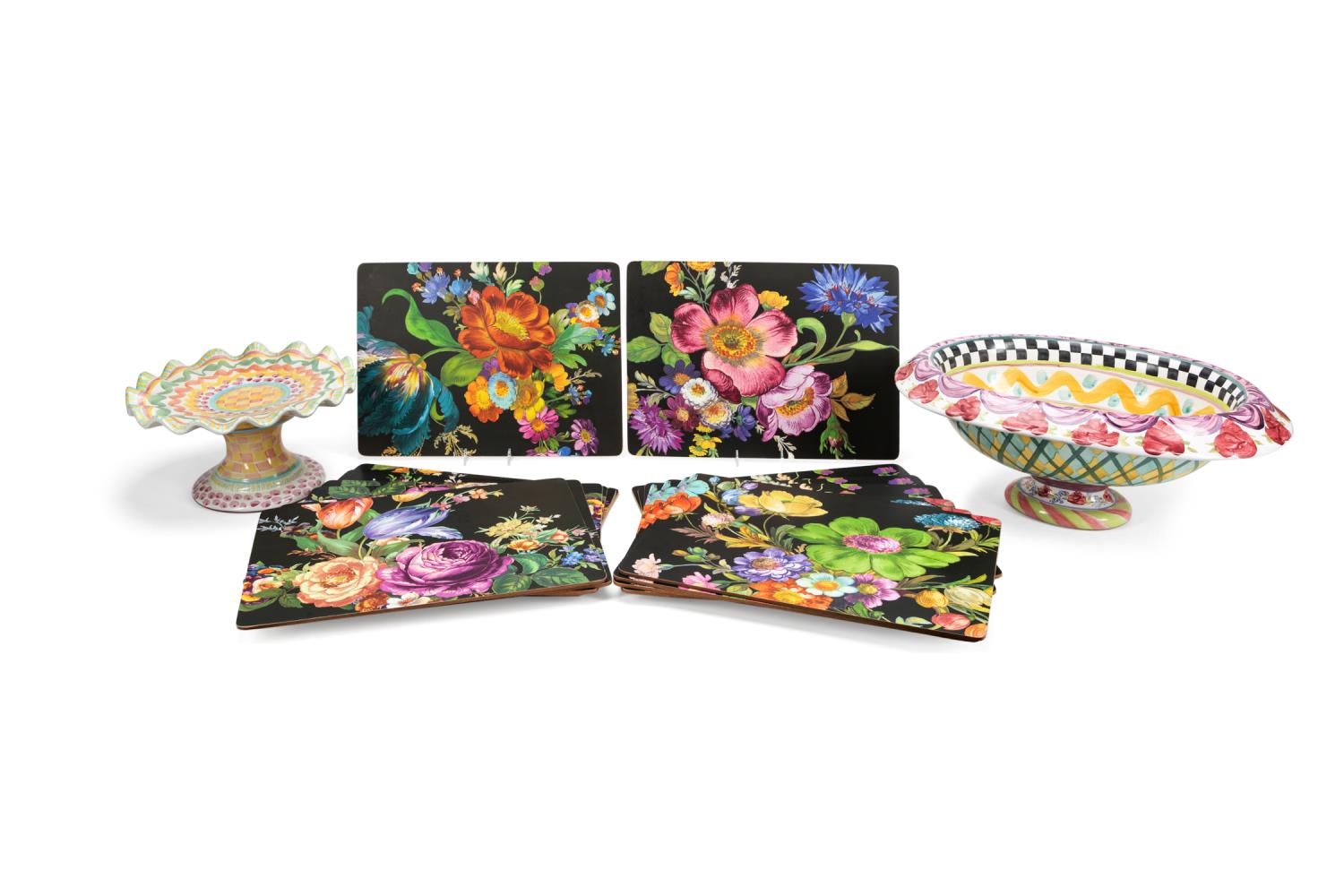 17PCS MACKENZIE-CHILDS PLACEMATS