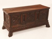 17TH/ 18TH C. CARVED WALNUT IT