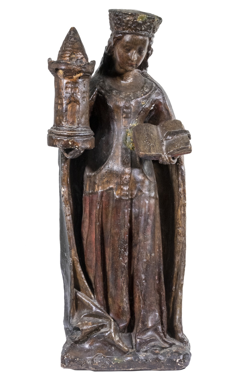 17TH - 18TH C. LARGE STATUE OF
