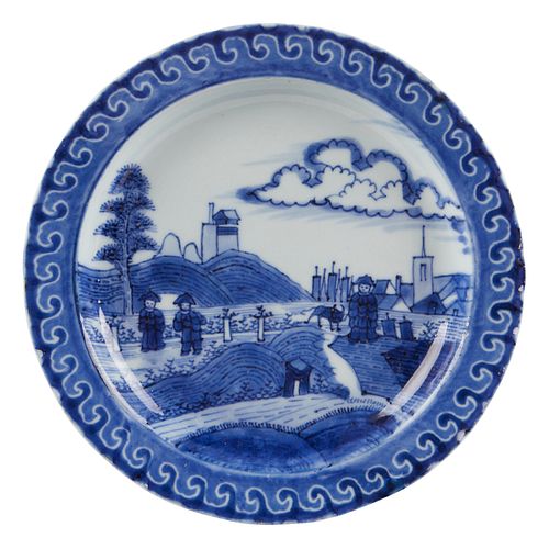 17TH C. BLUE & WHITE "DESHIMA