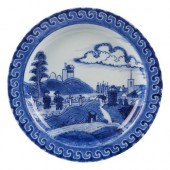 17TH C. BLUE & WHITE "DESHIMA