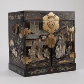 17TH C. CHINESE COROMANDEL SEA