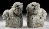 17TH C. CHINESE STONE BUDDHIST