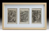17TH C. DUTCH BIBLICAL WOODCUT
