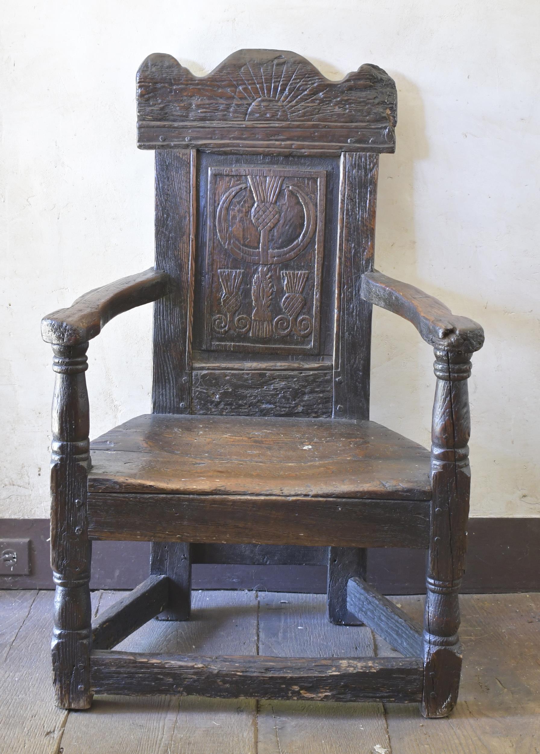 17TH C. ENGLISH WAINSCOT