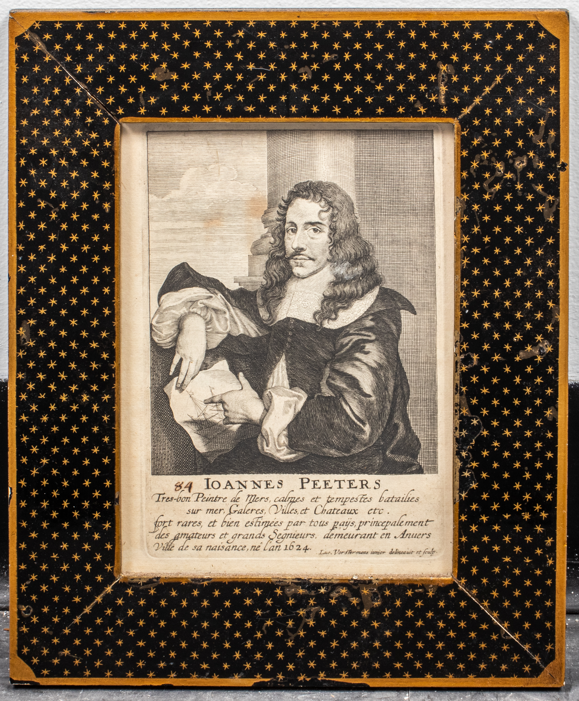 17TH C. ENGRAVING OF JOANNES