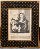 17TH C. ENGRAVING OF JOANNES P