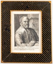 17TH C. ENGRAVING OF THEODOR C