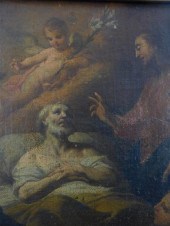 17TH C. ITALIAN OIL ON CANVAS,