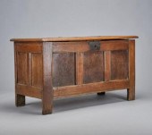 17TH C. OAK PANELLED DOWER CHE