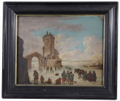 17TH C. OLD MASTER SCHOOL, SIG