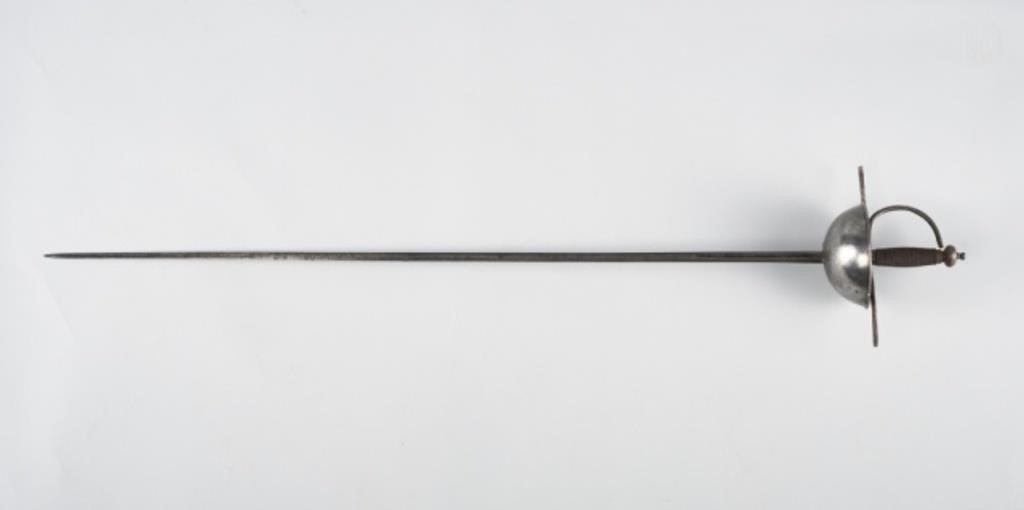 17TH C. SPANISH CUP HILT RAPIERA