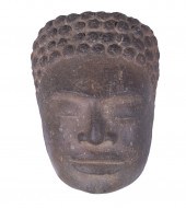 17TH C. TRAVELER'S STONE BUDDH
