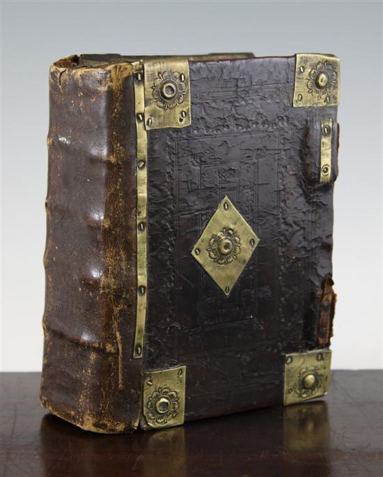 17TH CENTURY BIBLE THE BOOK OF