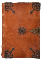 17TH CENTURY BOUND ANTIPHONARY