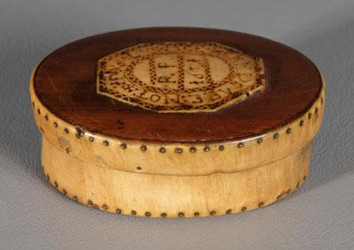 17th century British snuff box,