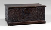 17th century carved oak bible