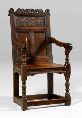 17th century carved oak great