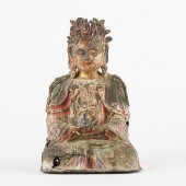 17TH CENTURY CHINESE POLYCHROM