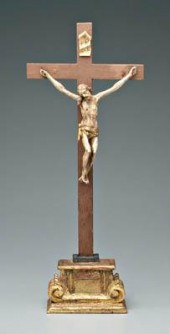 17th century German crucifix,