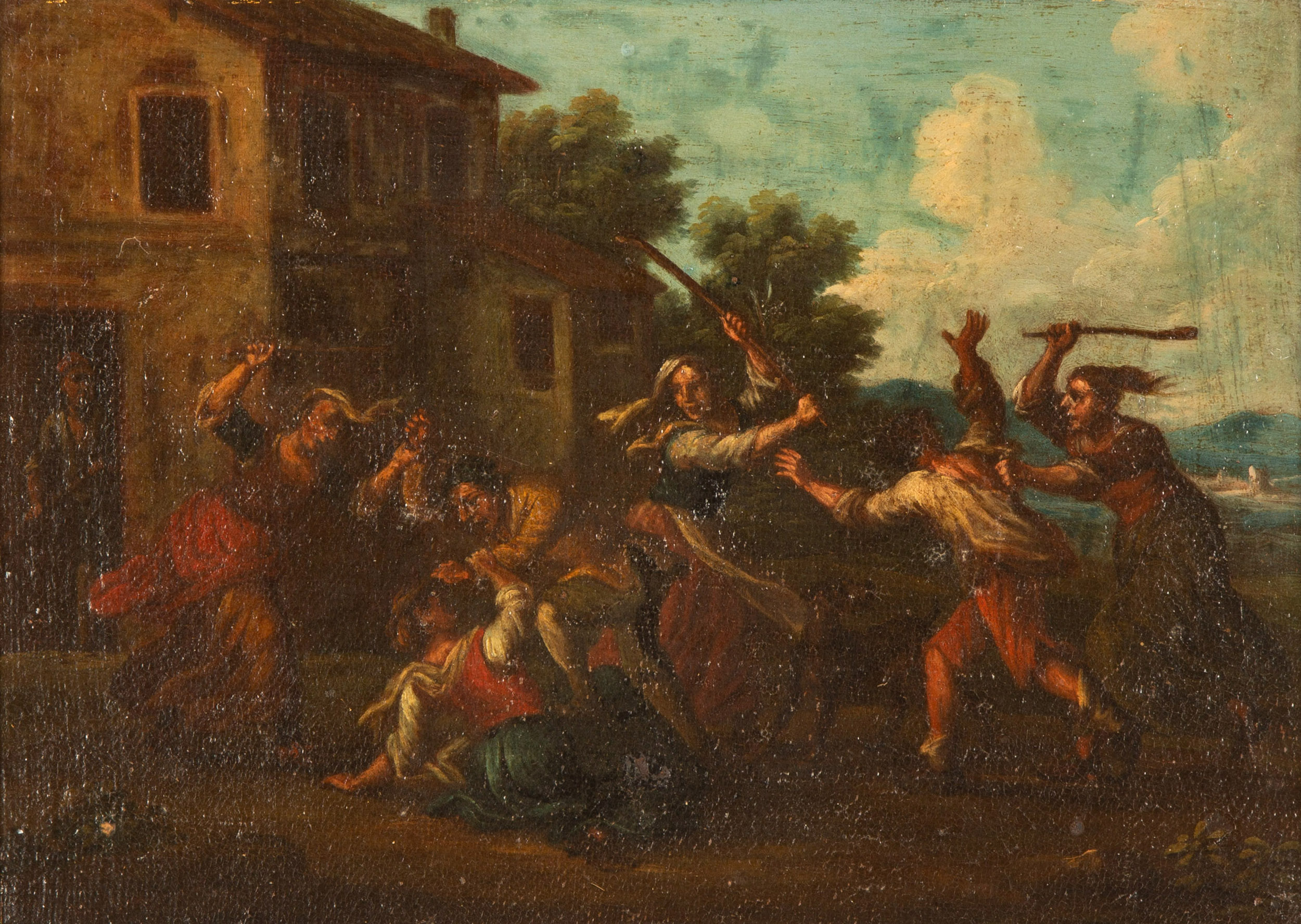 17TH CENTURY, ITALIAN SCHOOL Oil on