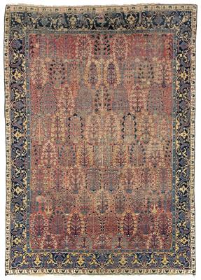 17th century Kirman shrub carpet,