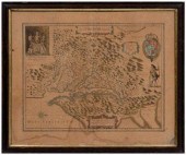 17th century map, Virginia, &q