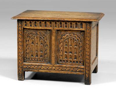 17th century style miniature chest,