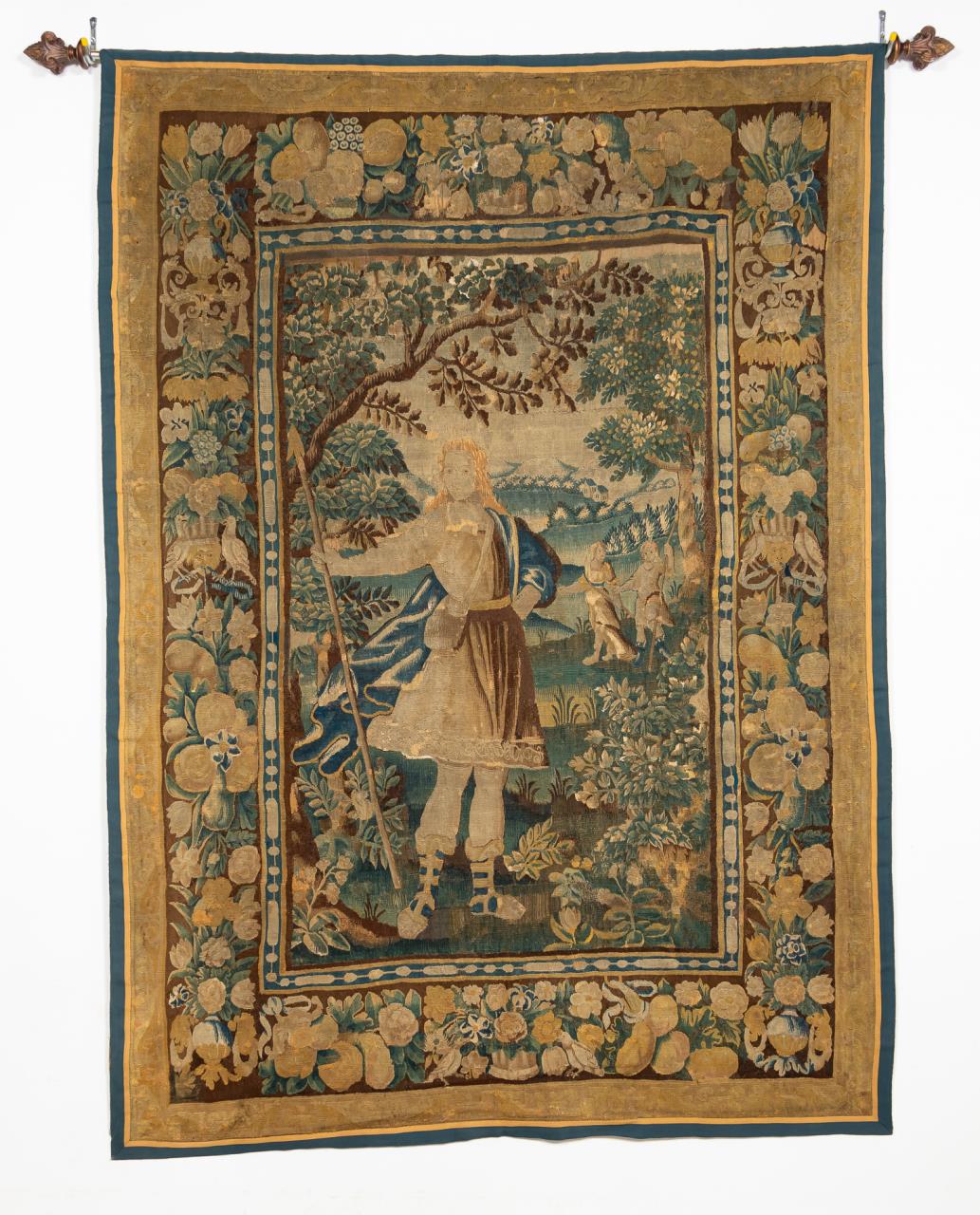 17TH/18TH C. FLEMISH HUNTSMAN