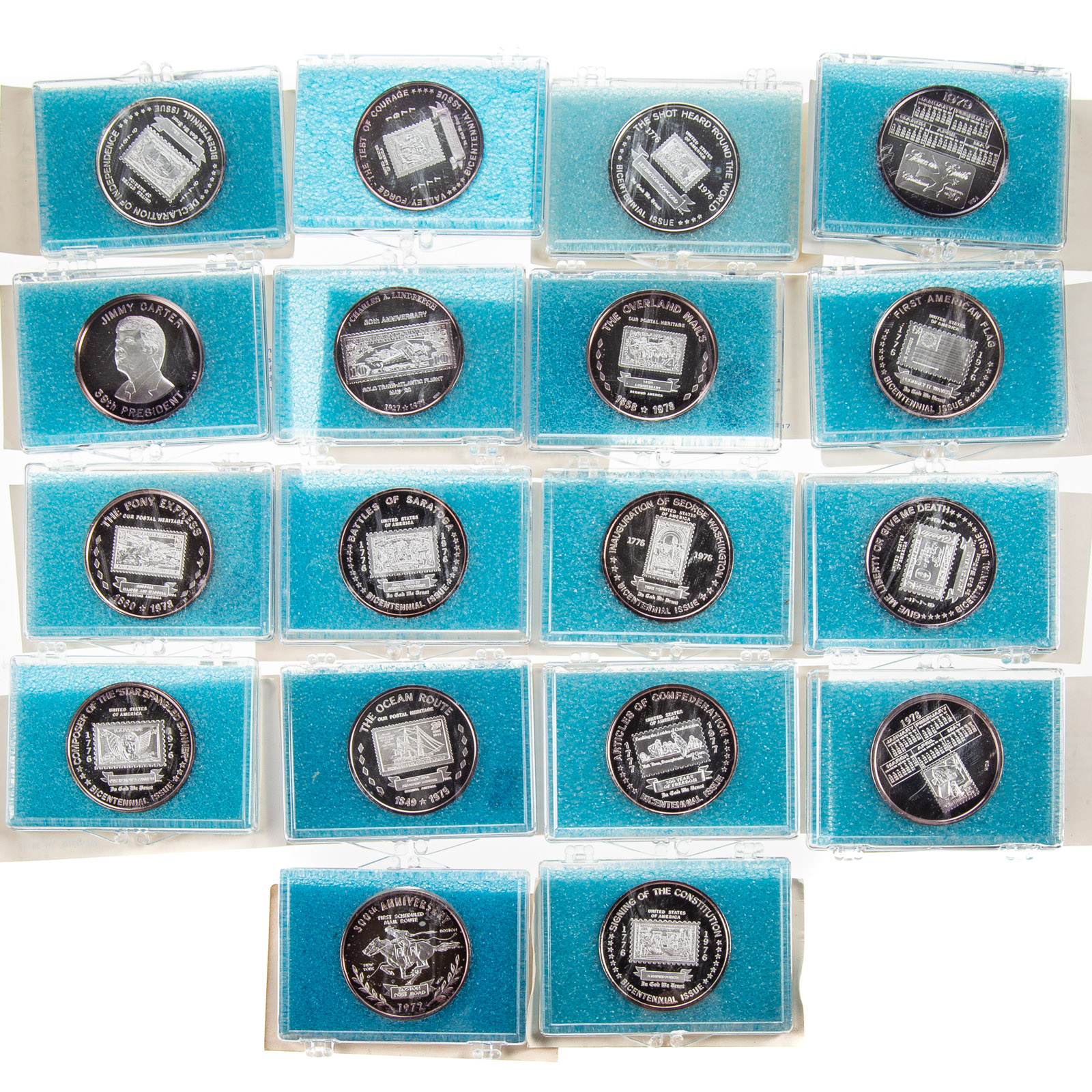 18 - 1 OUNCE .999 SILVER PROOF