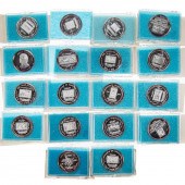 18 - 1 OUNCE .999 SILVER PROOF