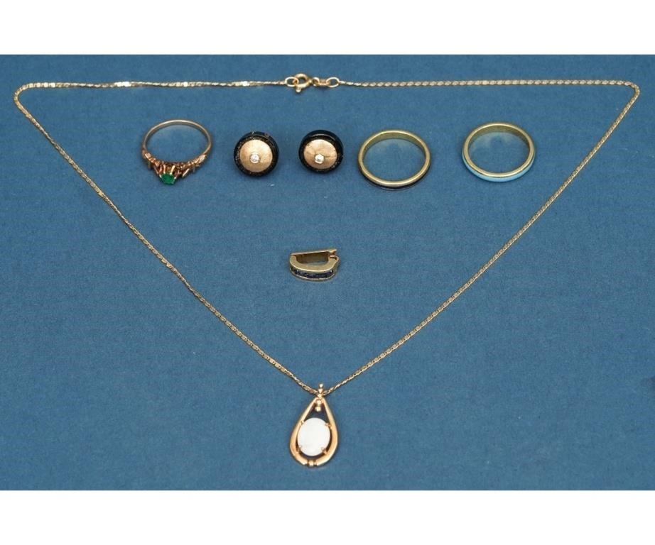 18-14-10k ladies gold jewelry to