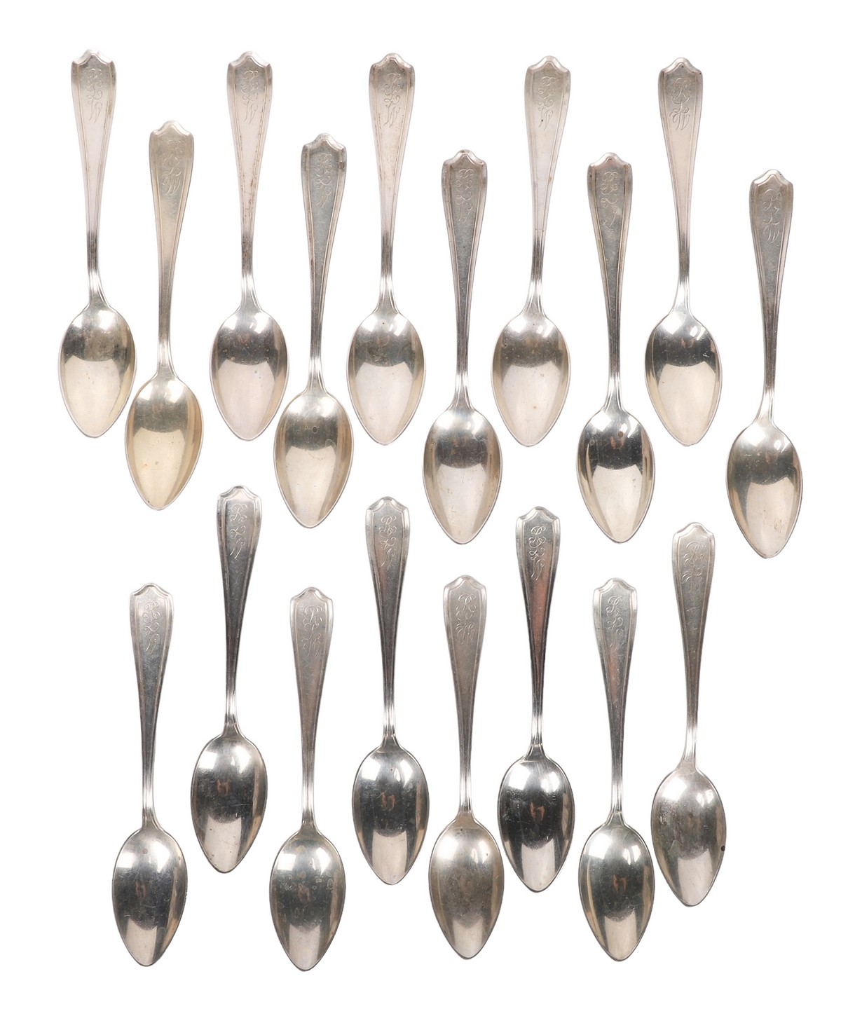 (18) Alvin sterling silver
