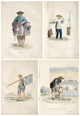 18 Asian-inspired lithographs: