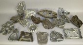 18 ASSORTED TIN FIGURAL COOKIE