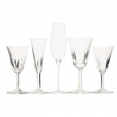 18 BACCARAT ASSORTED WINE STEM