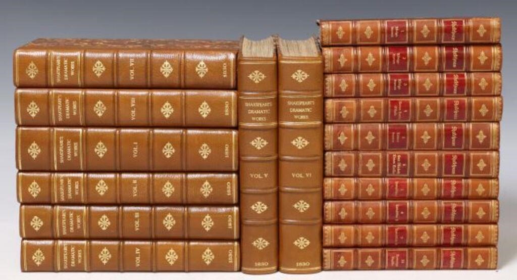 18) BOOKS: WORKS OF SHAKESPEARE,