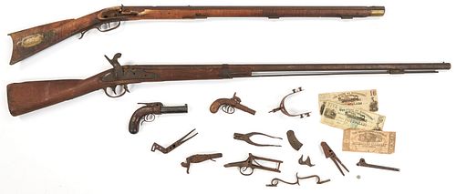 18 CIVIL WAR ITEMS, INCL. RELIC