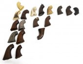 (18) COLT PISTOL GRIPS, STERLI