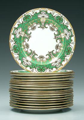 18 Crown Derby/Tiffany service