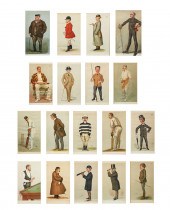 18 ENGLISH CARICATURE PRINTS F