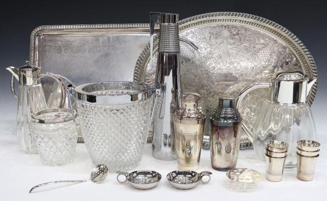 (18) FRENCH SILVERPLATE