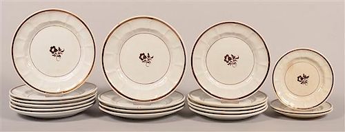 18 IRONSTONE CHINA TEALEAF
