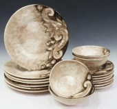 (18) ITALIAN GLAZED CERAMIC PA