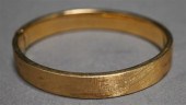 18-KARAT FLORENTINE FINISH YEL