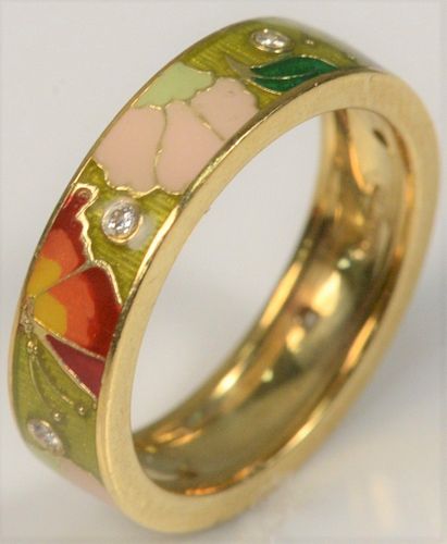 18 KARAT GOLD HIDALGO BANDWITH