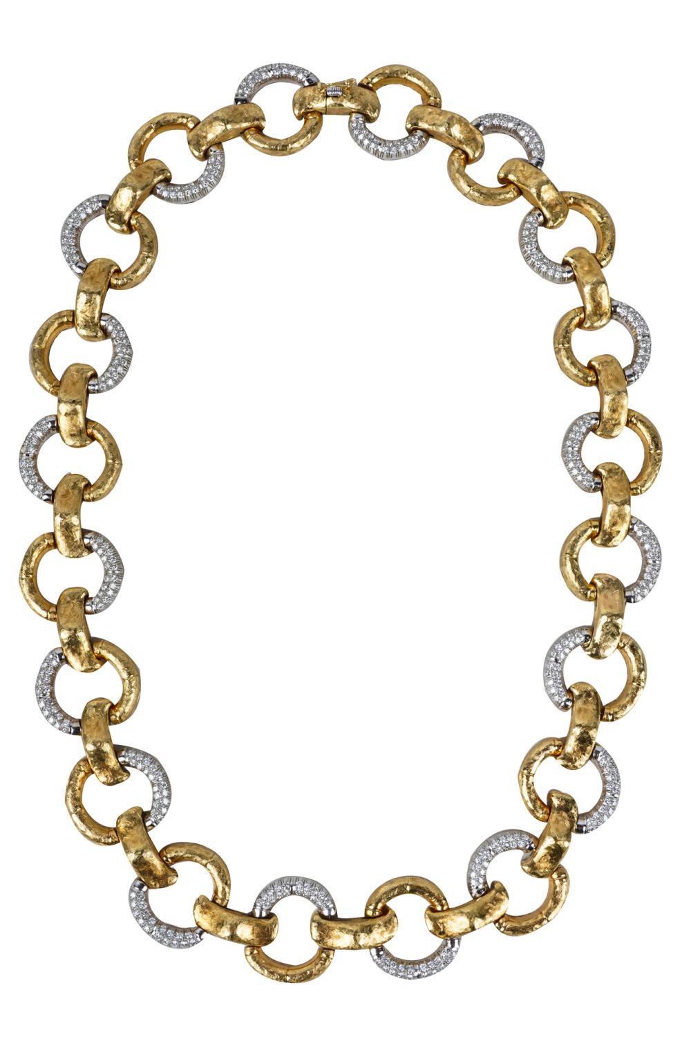 18 KARAT ITALIAN GOLD & DIAMOND